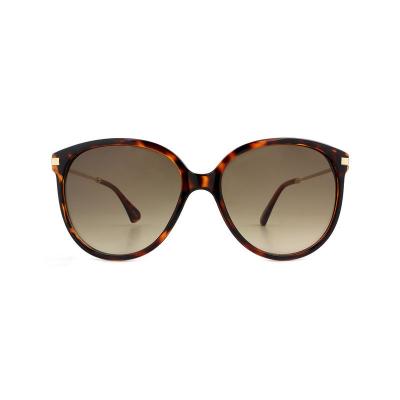 H10363(1) Women's Premium Quality tortoiseshell Hybrid Full Rim Round Luxury Sunglasses Eyewear