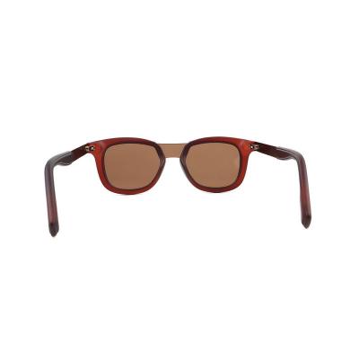 H10362(1) Unisex Lightweight burgundy/wine red tortoiseshell Hybrid Full Rim Wayfarer Vintage Sunglasses Eyewear