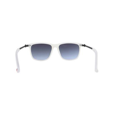 H10365(1) Unisex UV400 Protection off-white Hybrid Full Rim Wayfarer Modern Sunglasses Eyewear