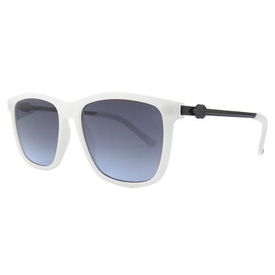 H10380(2) Unisex Premium Quality matte black Hybrid Full Rim Wayfarer Modern Sunglasses Eyewear