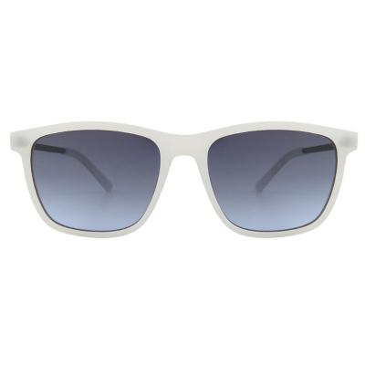H10380(2) Unisex Premium Quality matte black Hybrid Full Rim Wayfarer Modern Sunglasses Eyewear