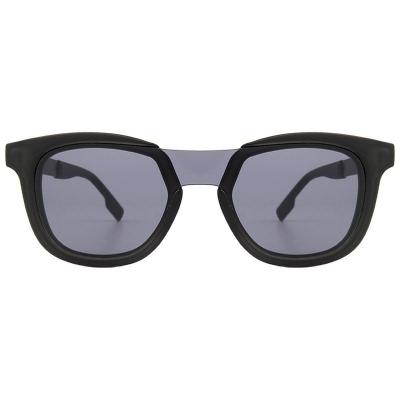 H10381(3) Unisex UV400 Protection dark olive green Hybrid Full Rim Wayfarer Modern Sunglasses Eyewear