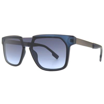 H10382(2) Unisex Polarized tortoiseshell brown Hybrid Full Rim Square Luxury Sunglasses Eyewear