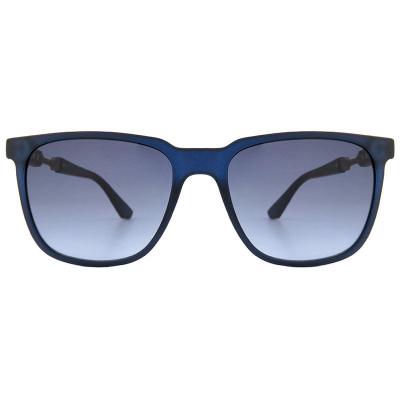 H10383(1) Unisex Premium Quality navy blue Hybrid Full Rim Wayfarer Modern Sunglasses Eyewear