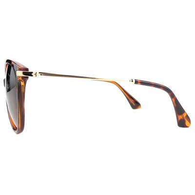 H10386(1) Women's Premium Quality tortoiseshell Hybrid Full Rim Butterfly Luxury Sunglasses Eyewear