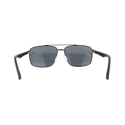H10367(1) Men's Spring Hinge black Hybrid Full Rim Aviator Modern Sunglasses Eyewear