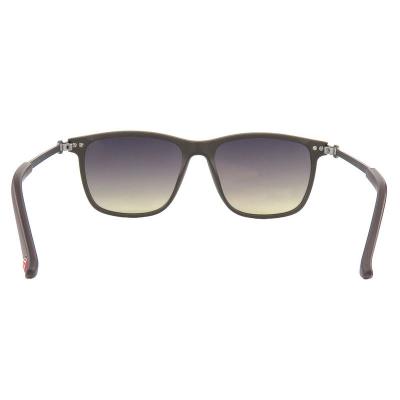 H10380(3) Unisex UV400 Protection matte black Hybrid Full Rim Wayfarer Modern Sunglasses Eyewear