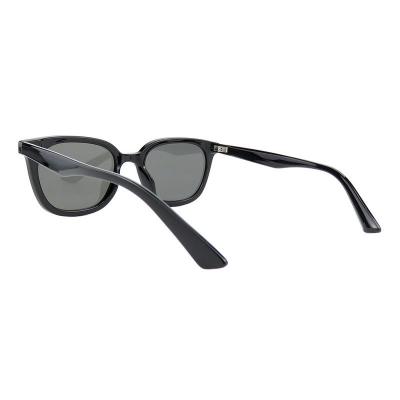 H10385(2) Unisex Lightweight black Hybrid Full Rim Square Modern Sunglasses Eyewear