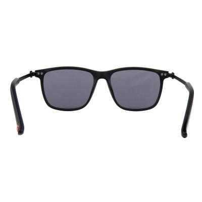 H10380(1) Unisex Durable matte black Hybrid Full Rim Wayfarer Modern Sunglasses Eyewear