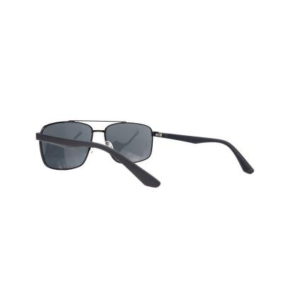 H10367(1) Men's Spring Hinge black Hybrid Full Rim Aviator Modern Sunglasses Eyewear