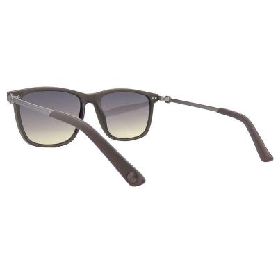H10380(3) Unisex UV400 Protection matte black Hybrid Full Rim Wayfarer Modern Sunglasses Eyewear