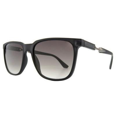 H10383(2) Unisex Lightweight navy blue Hybrid Full Rim Wayfarer Modern Sunglasses Eyewear
