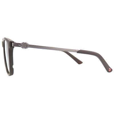 H10380(3) Unisex UV400 Protection matte black Hybrid Full Rim Wayfarer Modern Sunglasses Eyewear