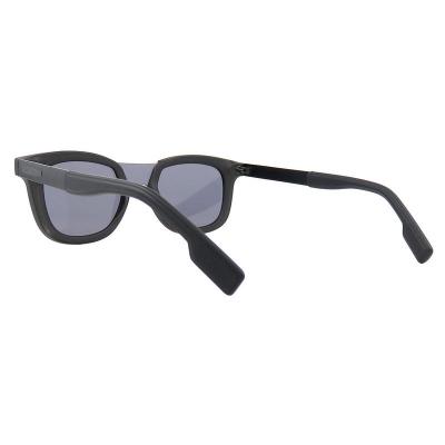 H10381(3) Unisex UV400 Protection dark olive green Hybrid Full Rim Wayfarer Modern Sunglasses Eyewear