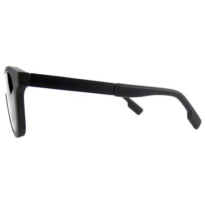 H10381(3) Unisex UV400 Protection dark olive green Hybrid Full Rim Wayfarer Modern Sunglasses Eyewear