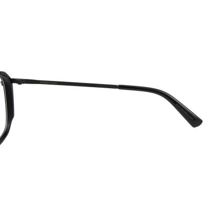 H10384(2) Unisex Lightweight gold Hybrid Full Rim Aviator Modern Sunglasses Eyewear