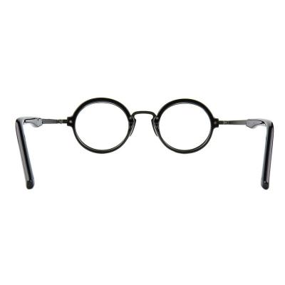 H10397(3) Unisex Lightweight clear/silver/dark gray Hybrid Full Rim Round Modern Sunglasses Eyewear