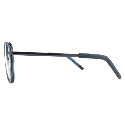 H10395(3) Unisex Scratch Resistant gray marbled Hybrid Full Rim Geometric Modern Sunglasses Eyewear