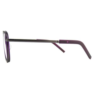 H10395(2) Unisex UV400 Protection gray marbled Hybrid Full Rim Geometric Modern Sunglasses Eyewear