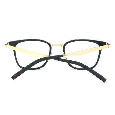 H20226 Unisex Durable black Hybrid Full Rim Square Modern Sunglasses Eyewear