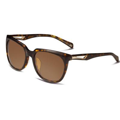 H8292 Women's Spring Hinge tortoise Hybrid Full Rim Square Vintage Sunglasses Eyewear
