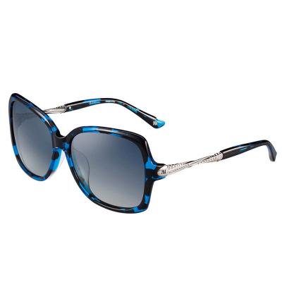 H8322 Women's Premium Quality red Hybrid Full Rim Square Luxury Sunglasses Eyewear