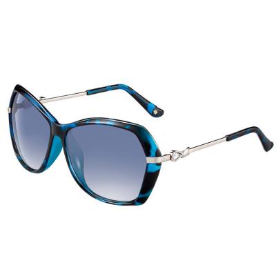 H8310 Women's Durable black Hybrid Full Rim Butterfly Luxury Sunglasses Eyewear