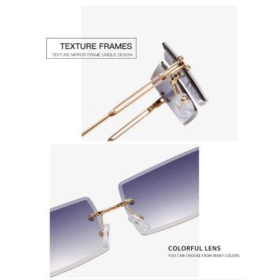 H18 Unisex Scratch Resistant gold Hybrid Full Rim Square Luxury Sunglasses Eyewear
