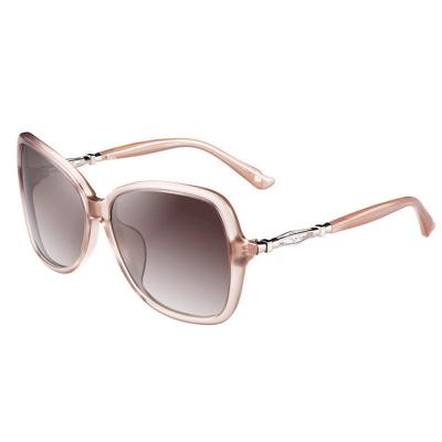H8327 Women's Durable pink Hybrid Full Rim Butterfly Luxury Sunglasses Eyewear