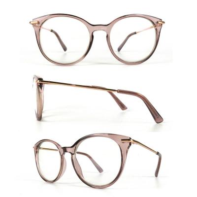 H20245 Women's Premium Quality pink Hybrid Full Rim Round Modern Sunglasses Eyewear