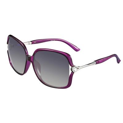 H8307 Women's Scratch Resistant red Hybrid Full Rim Square Luxury Sunglasses Eyewear