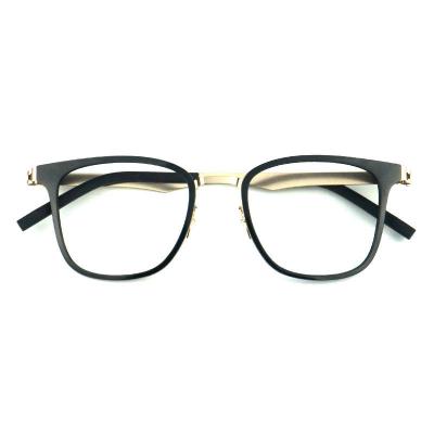 H20226 Unisex Durable black Hybrid Full Rim Square Modern Sunglasses Eyewear