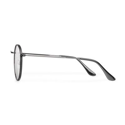 M10664 gold round metal sunglasses