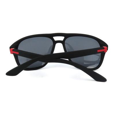 P10515 black aviator pc/tr90 sunglasses