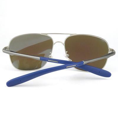 M10746 silver square metal sunglasses