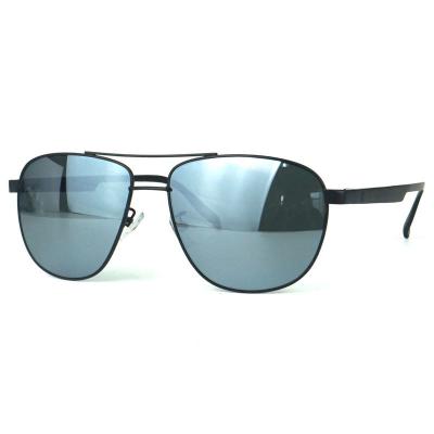 M10672 gray aviator metal sunglasses