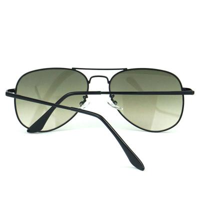M10690 black aviator metal sunglasses