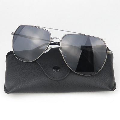 M10744 gray aviator metal sunglasses