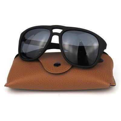 P10515 black aviator pc/tr90 sunglasses