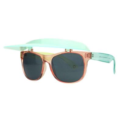 P10442 pink square pc/tr90 sunglasses