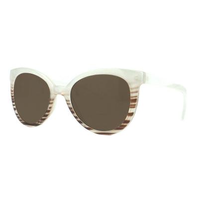 P10294 ivory cat eye pc/tr90 sunglasses