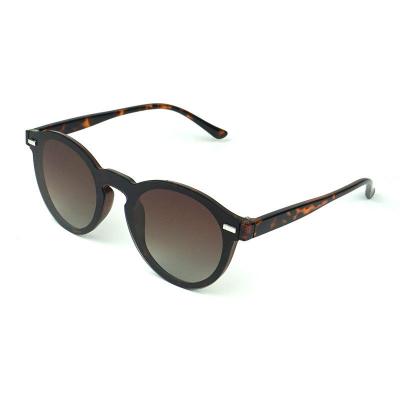 P10459 silver round pc/tr90 sunglasses