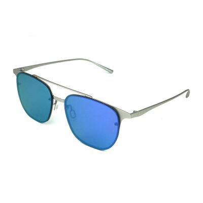 M10626 silver aviator metal sunglasses