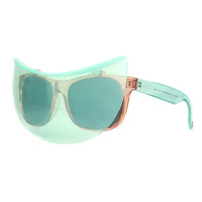 P10442 pink square pc/tr90 sunglasses
