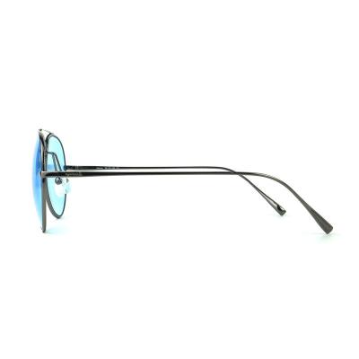 M10505 gray aviator metal sunglasses