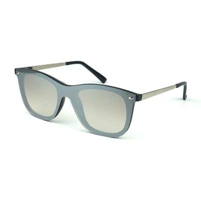 P10458 brown square pc/tr90 sunglasses