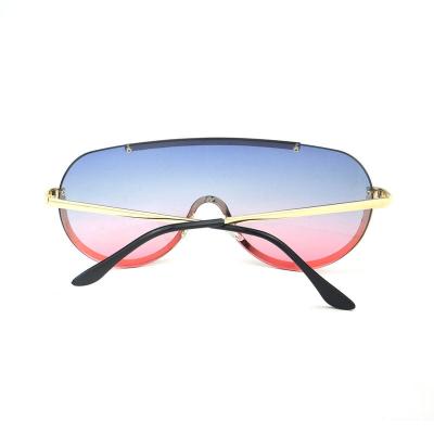 M10695 gold shield metal sunglasses