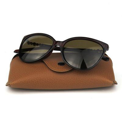 P10514 tortoise cat eye pc/tr90 sunglasses