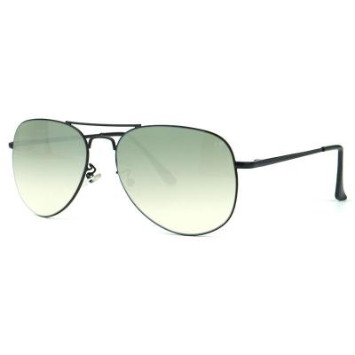 M10690 black aviator metal sunglasses