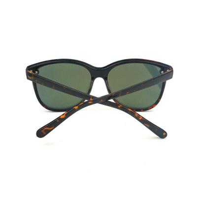 P10380 black cat eye pc/tr90 sunglasses